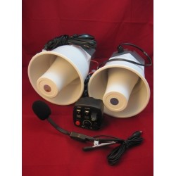 Sirena elctronica motociclete 12V 40W (PACHET COMPLET) Sirena elctronica motociclete 12V 40W (PACHET COMPLET)